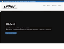 Tablet Screenshot of hifi-station.hu